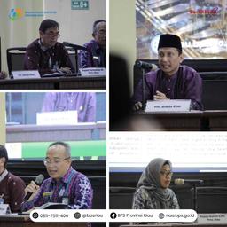 Plh. Sekda Riau hadiri Rilis BRS Ekspor Impor Provinsi Riau