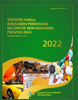 Statistik Harga Konsumen Perdesaan Kelompok Non Makanan Provinsi Riau 2022