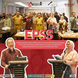 Pleno Evaluasi Penyelenggaraan Statistik Sektoral (EPSS) BPS Provinsi Riaui