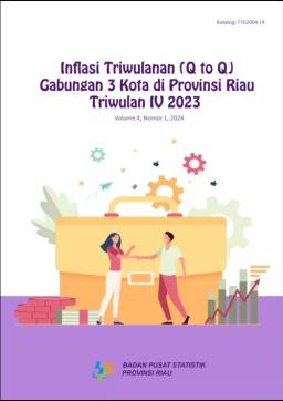 Inflasi Triwulanan (Q TO Q) Gabungan 3 Kota Di Provinsi Riau Triwulan IV 2023