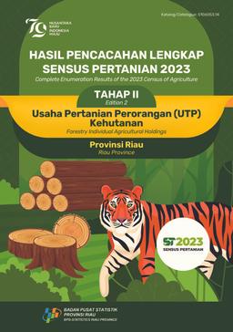 Hasil Pencacahan Lengkap Sensus Pertanian 2023 - Tahap II Usaha Pertanian Perorangan (UTP) Kehutanan Provinsi Riau