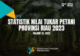 Statistik Nilai Tukar Petani Provinsi Riau 2023