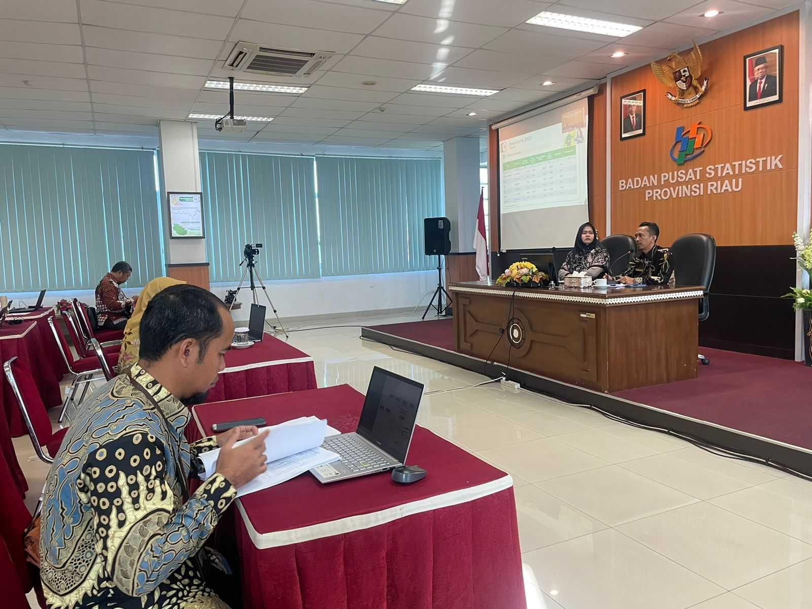 Penilaian Akhir Desa Cantik 2023 BPS Se- Provinsi Riau