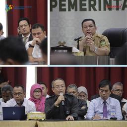 Kepala BPS Riau Menghadiri Rapat Forkopimda Terkait Arus Mudik Lebaran