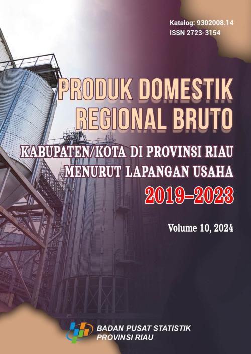 Produk Domestik Regional Bruto Kabupaten/Kota di Provinsi Riau Menurut Lapangan Usaha 2019-2023