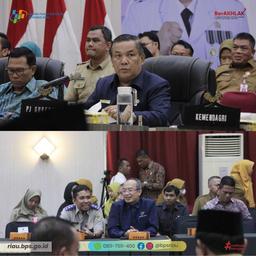 Kepala BPS Provinsi Riau Hadiri Musrenbang RPJPD Provinsi Riau Tahun 2025-2045