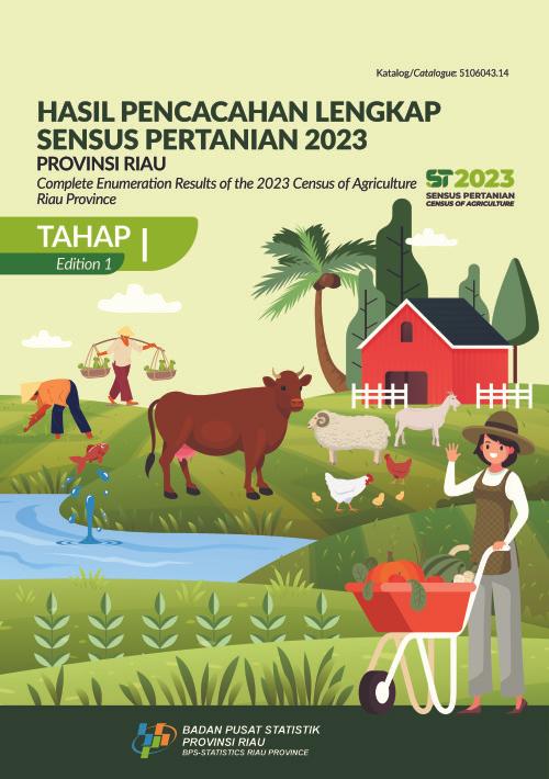 Complete Enumeration Result of the 2023 Census of Agriculture - Edition 1 Riau Province