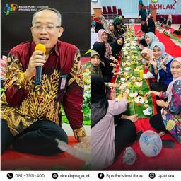 Memupuk Tradisi Makan Bersama Di BPS Provinsi Riau