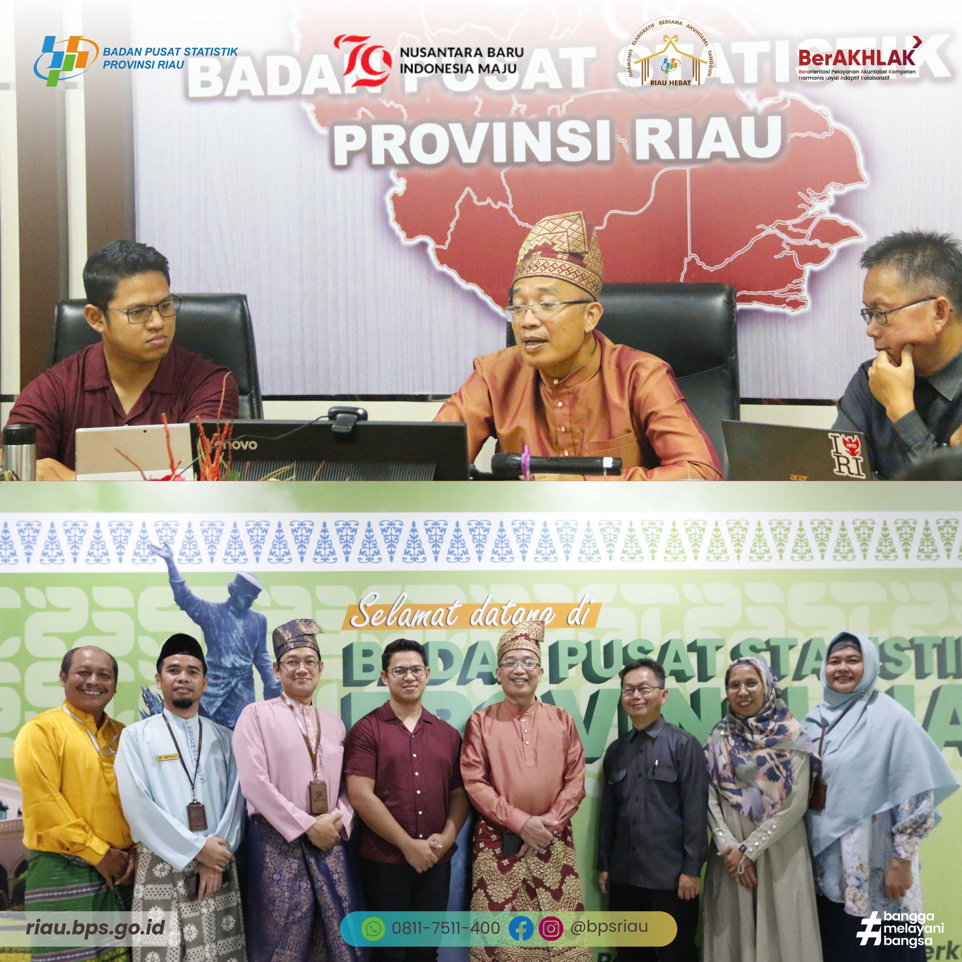 BPS Provinsi Riau Menuju ISO 9001:2015 