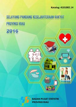 Selayang Pandang Kesejahteraan Rakyat Provinsi Riau 2016