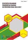 Financial Statistics Of Local Government Of Riau Province 2016-2017