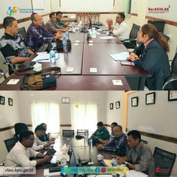 Kepala BPS Riau Meninjau Kegiatan SEP 2024 Di Kecamatan Mandau Bengkalis