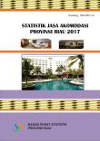 Statistics Accomodation Services Of Riau Province 2017