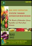 Statistik Tanaman Sayuran Dan Buah-Buahan Di Riau Tahun 2012