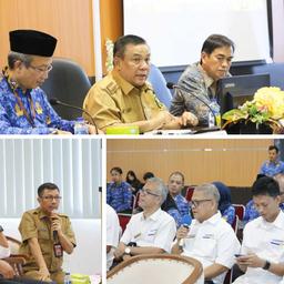 Gubernur Riau Hadir Dalam Rilis Berita Resmi Statistik BPS Provinsi Riau