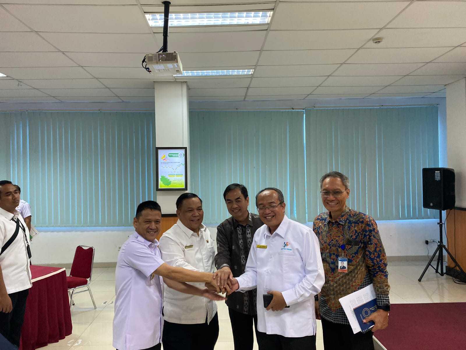 PJ Gubernur Riau Membuka dan Memimpin FGD Inflasi Riau di Kantor BPS Provinsi Riau