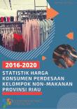 Statistik Harga Konsumen Perdesaan Kelompok Non Makanan Provinsi Riau 2016-2020