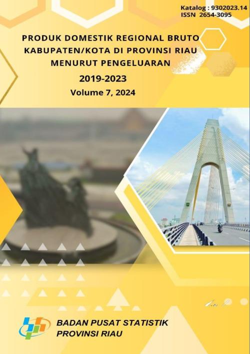 Produk Domestik Regional Bruto Kabupaten/Kota di Provinsi Riau Menurut Pengeluaran 2019-2023